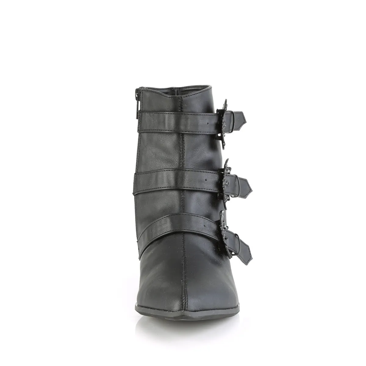 1 Inch Heel WARLOCK-50-B Black