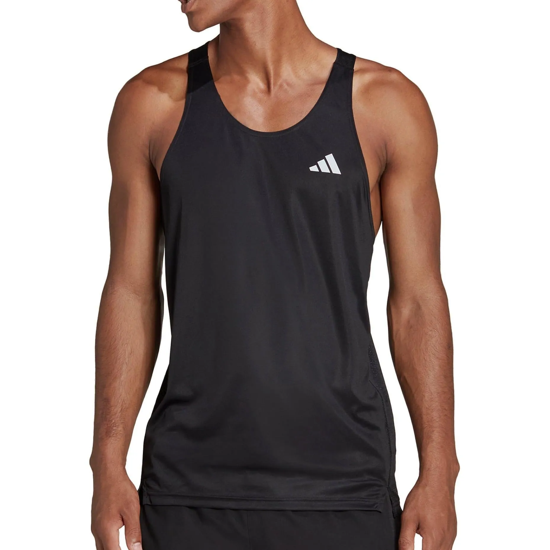 adidas Own The Run Mens Running Vest - Black