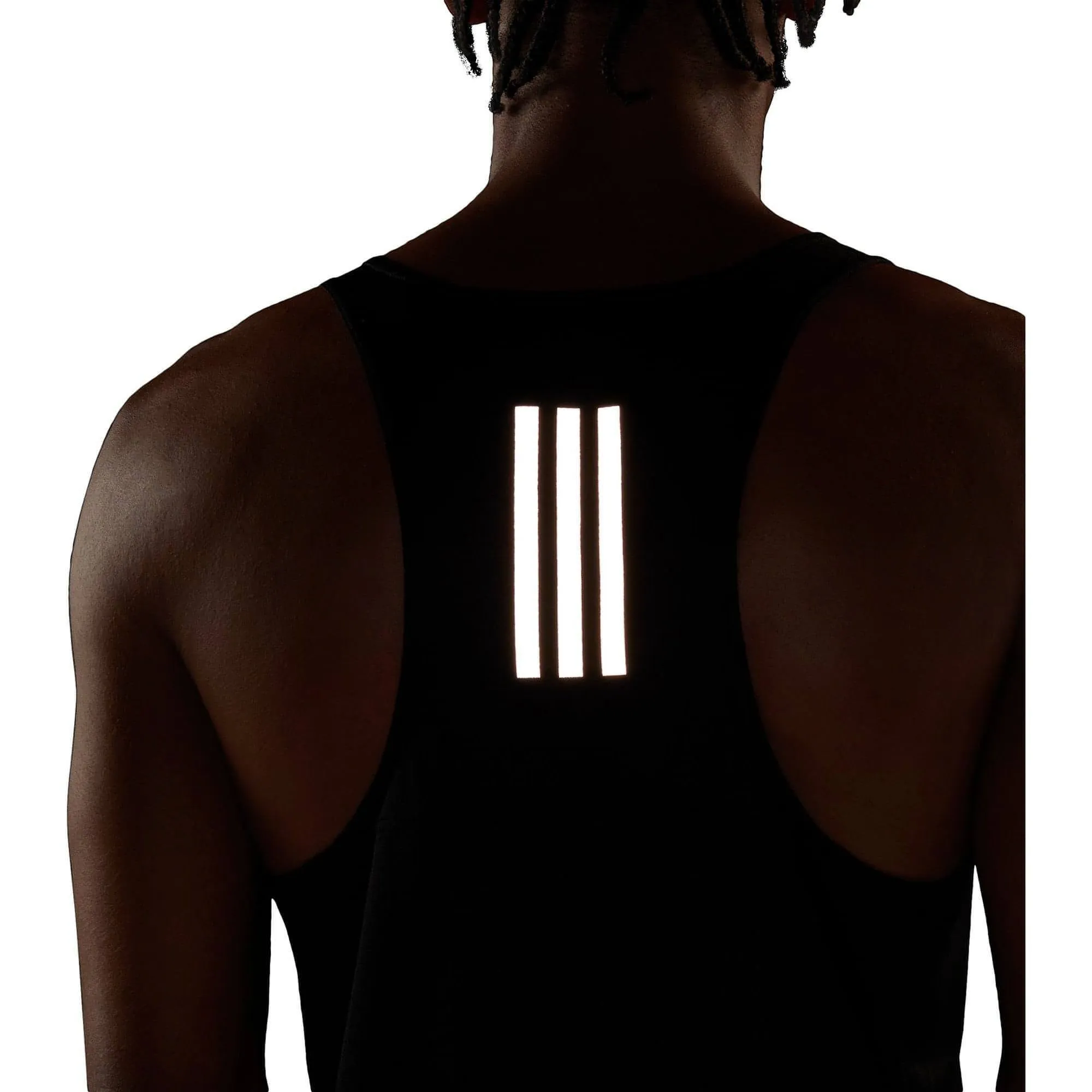 adidas Own The Run Mens Running Vest - Black