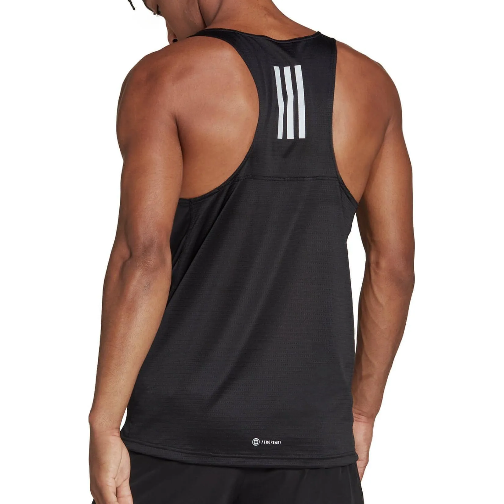 adidas Own The Run Mens Running Vest - Black