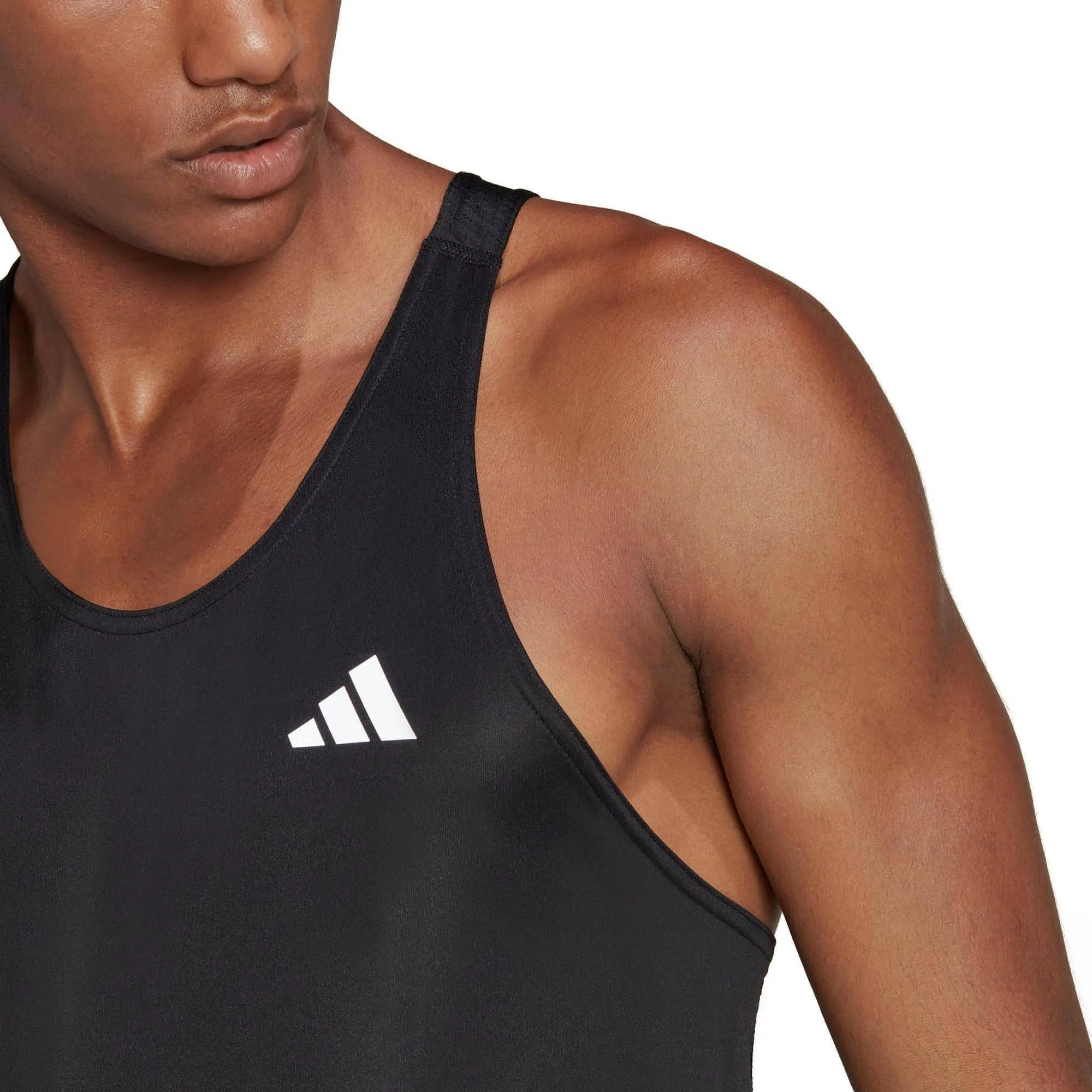 adidas Own The Run Mens Running Vest - Black