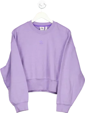 Adidas Purple Crew Neck Sweatshirt UK 12-14