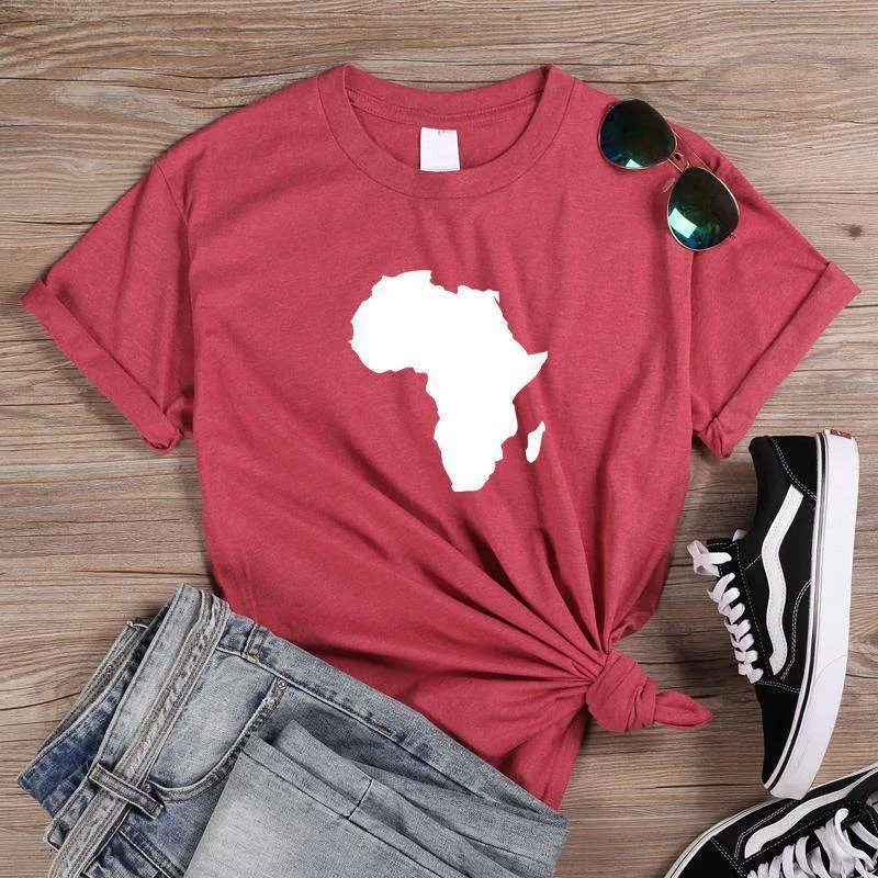 Africa Map T Shirt