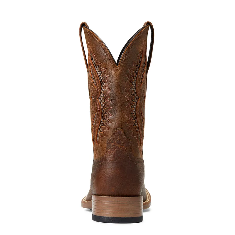 'Ariat' Men's 11" Rowder VentTek 360° Western Square Toe - Earth / Mack Brown