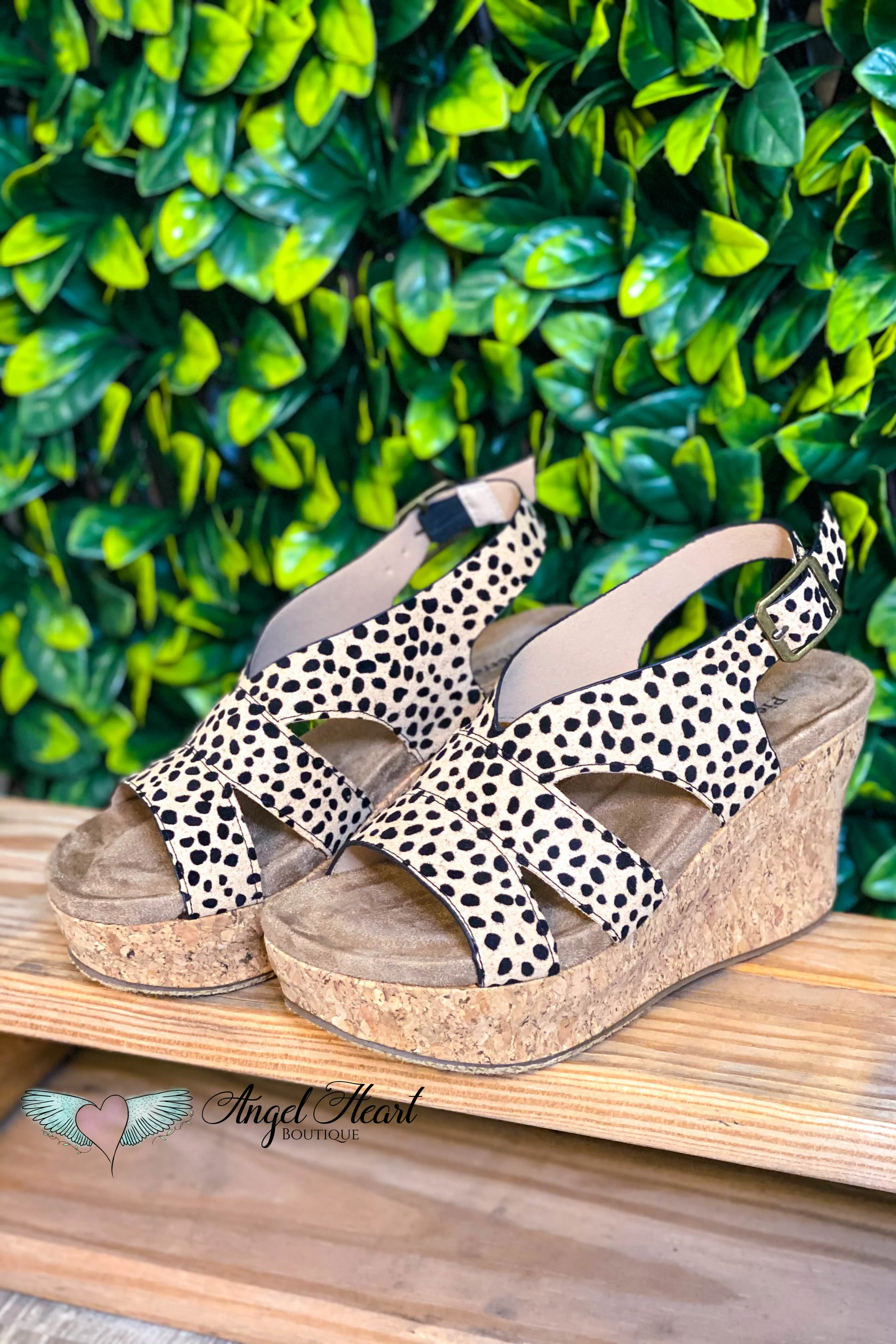 Be Bold Wedges - Cheetah