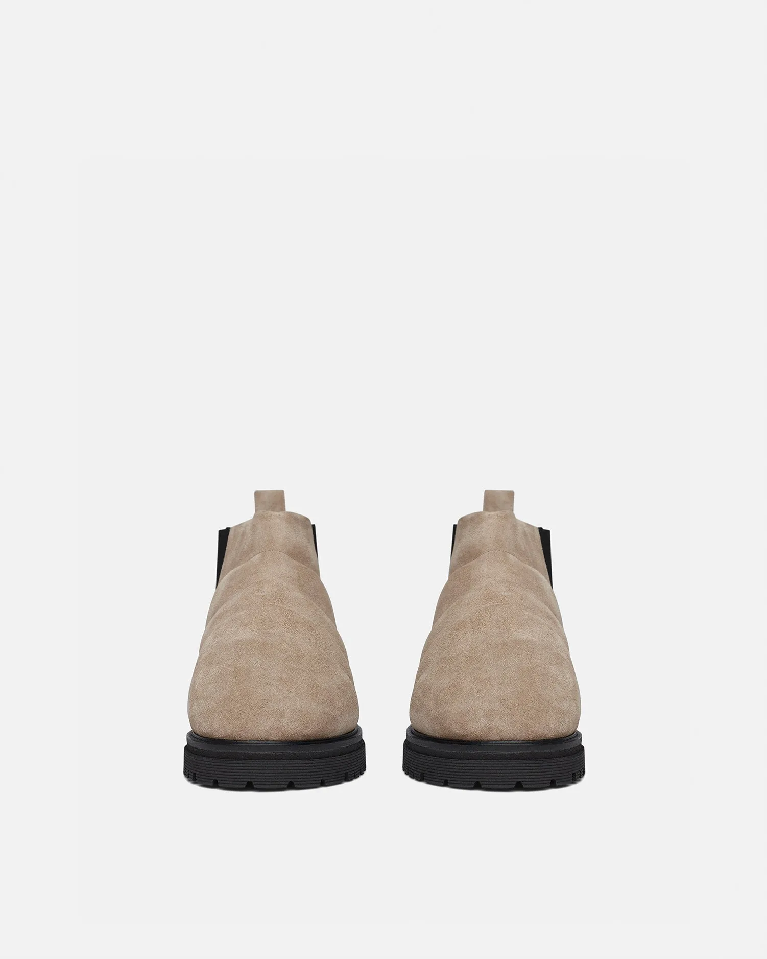 Bede - Rounded Toe Boot - Stone