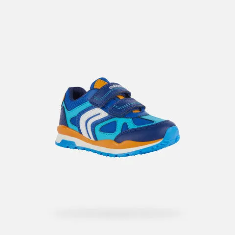 Blue and orange sneaker (J PAvel)