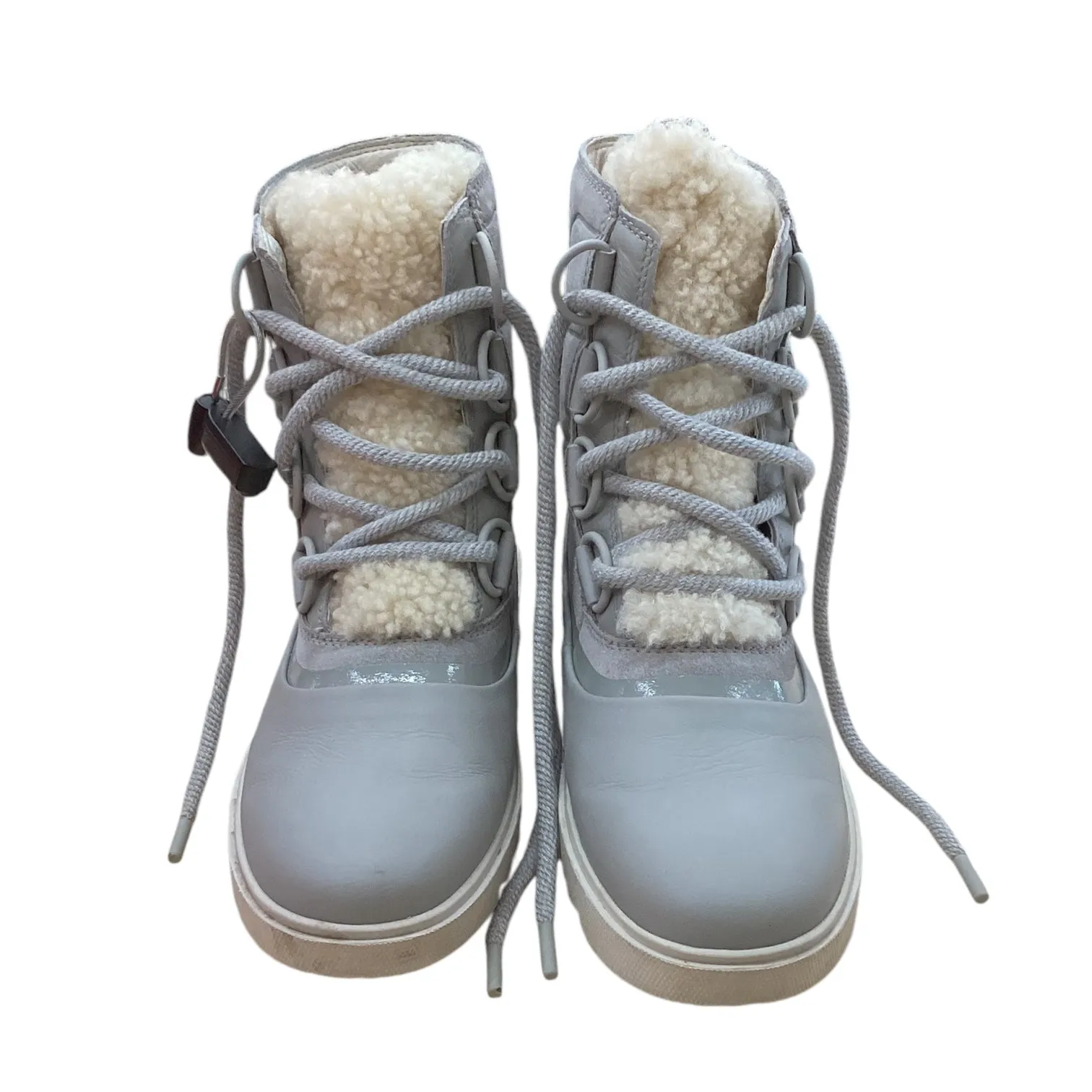 Boots Designer By Sorel In Grey, Size: 6.5