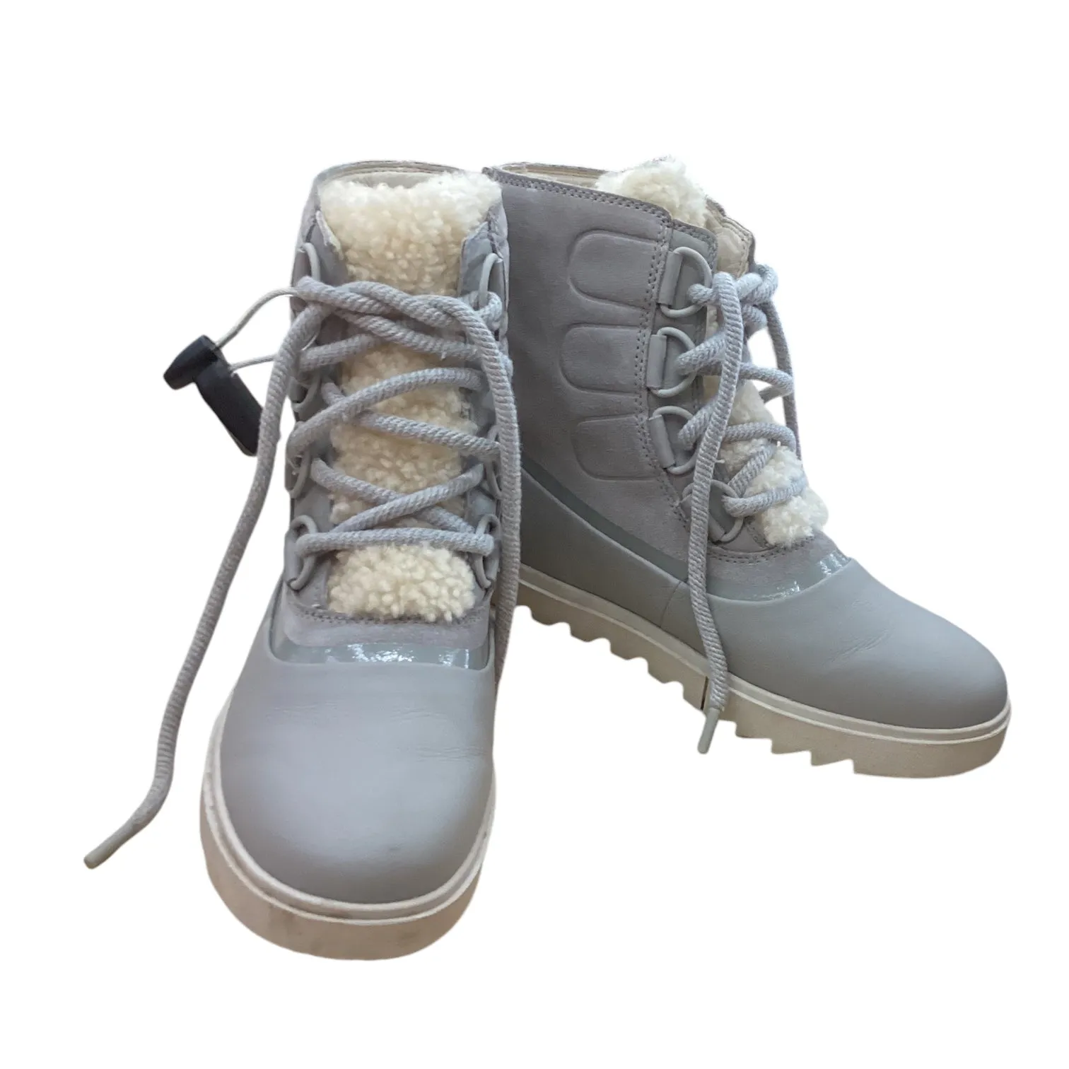 Boots Designer By Sorel In Grey, Size: 6.5