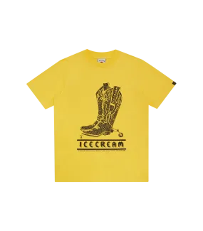 BOOTS T-SHIRT - YELLOW