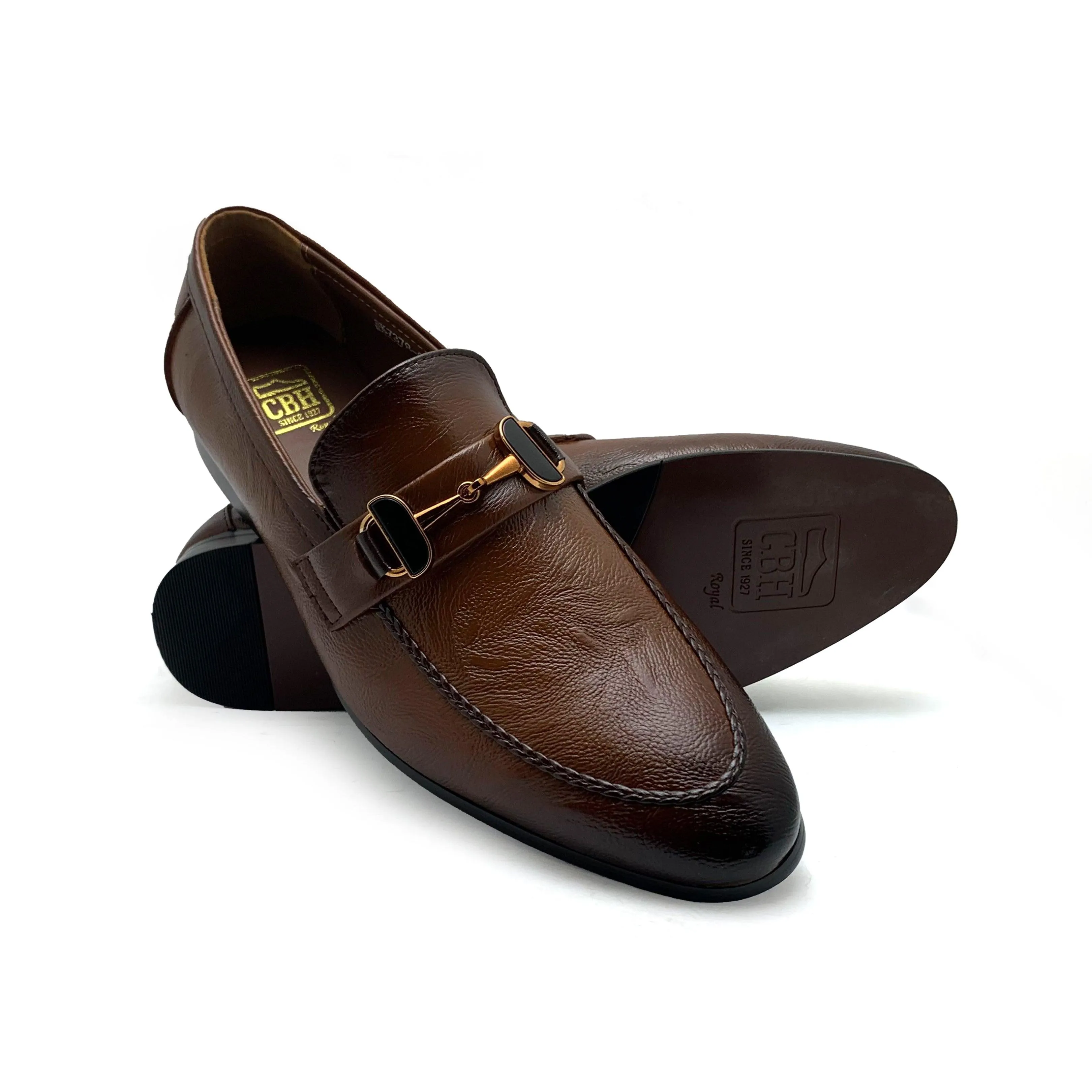 Brown Formal Slip On