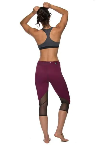 Byron Capri Legging - Cabernet