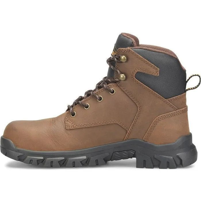 Carolina Men's Gruntz 6" Soft Toe Waterproof Work Boot -Brown- CA3093