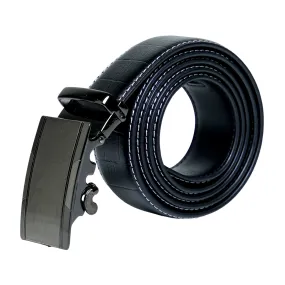 Chokore Formal Ratchet Leather Belt (Black)