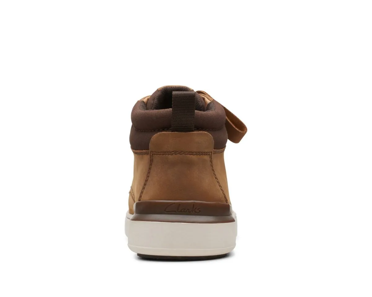 Clarks CourtLite Mid Light Tan