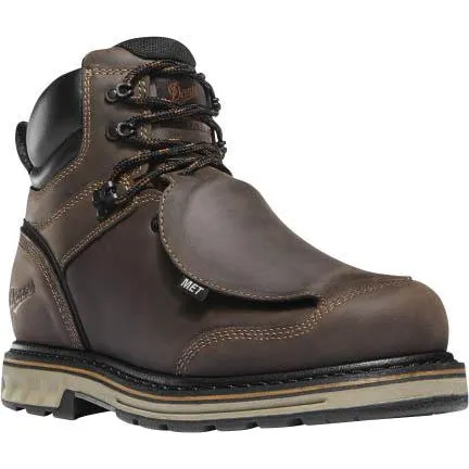 Danner Men's Steel Yard 6" Steel Toe Metguard Work Boot Brown - 12532