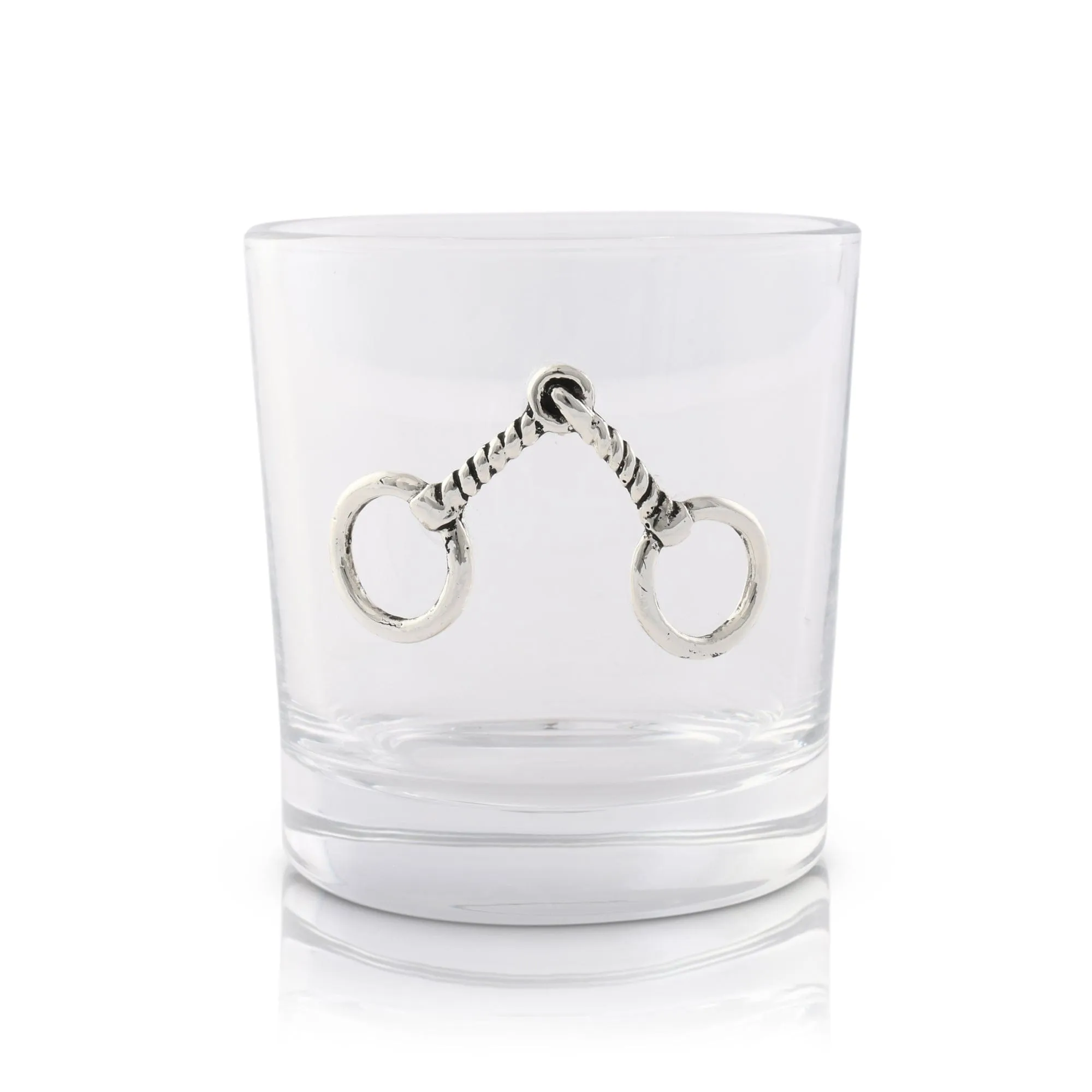 Equestrian Bit Bar Glasses Set of 4