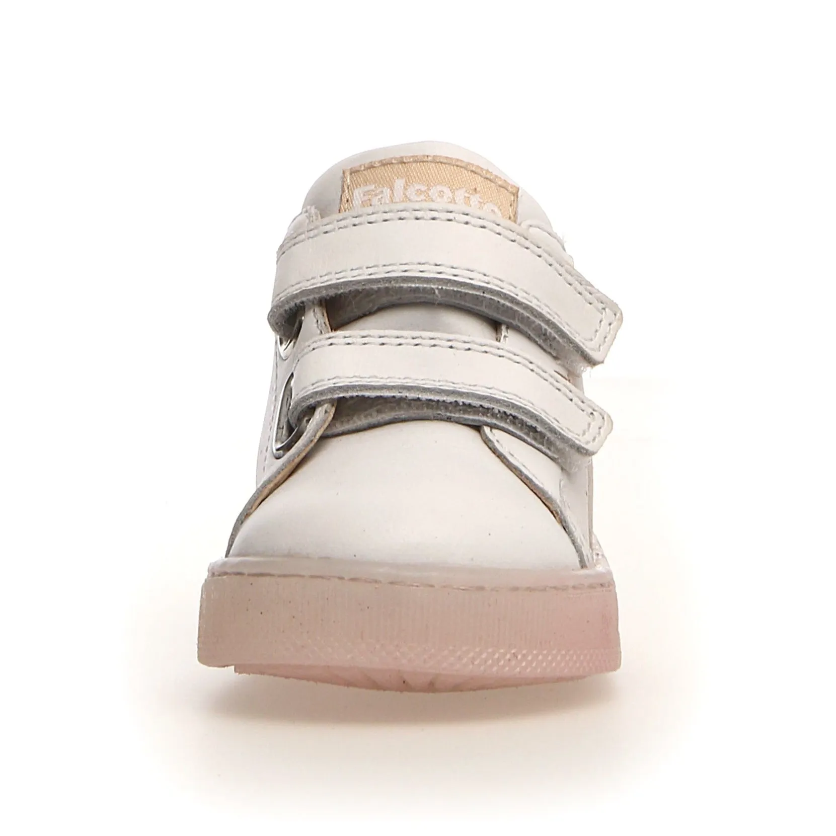 Falcotto Girl's Venus Vl Star Sneaker Shoes - White/Rose