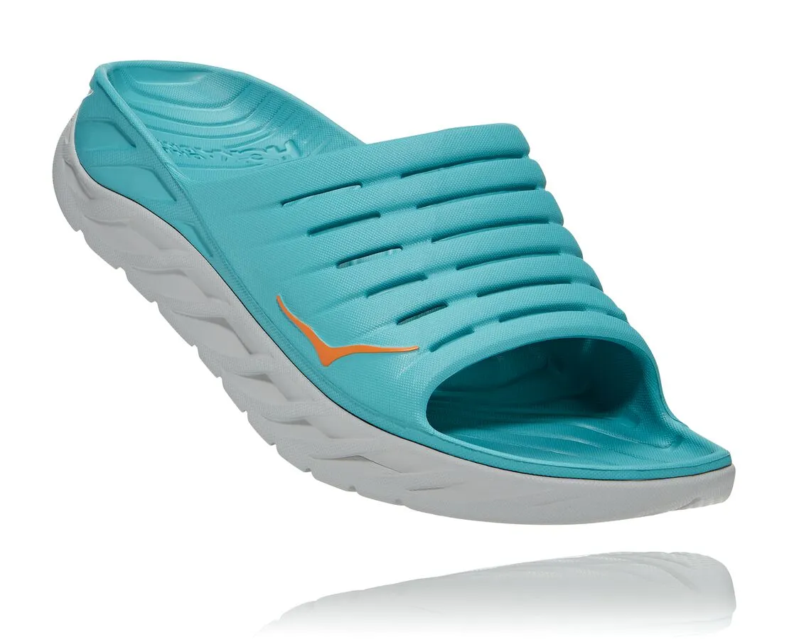 Hoka Men’s Ora Recovery Slide Aqua