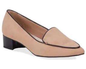 Honey-Nude Suede/Black Patent | Ros Hommerson