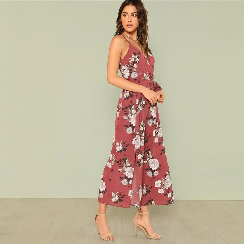 IT’S A WRAP FLORAL JUMPSUIT