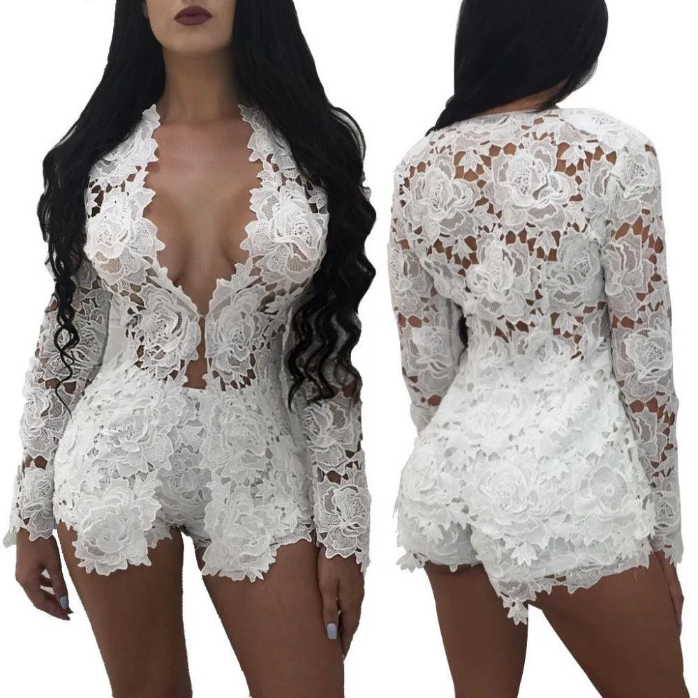 IT’S ALL ABOUT THE LACE JACKET & SHORTS SET