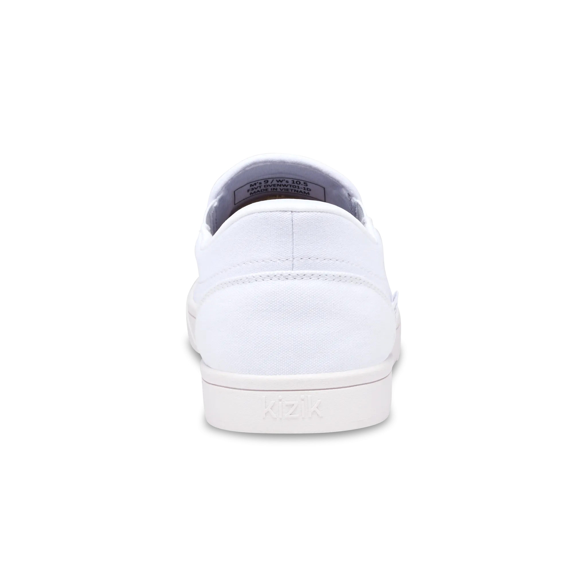 Kizik Venice White Hands Free Slip on