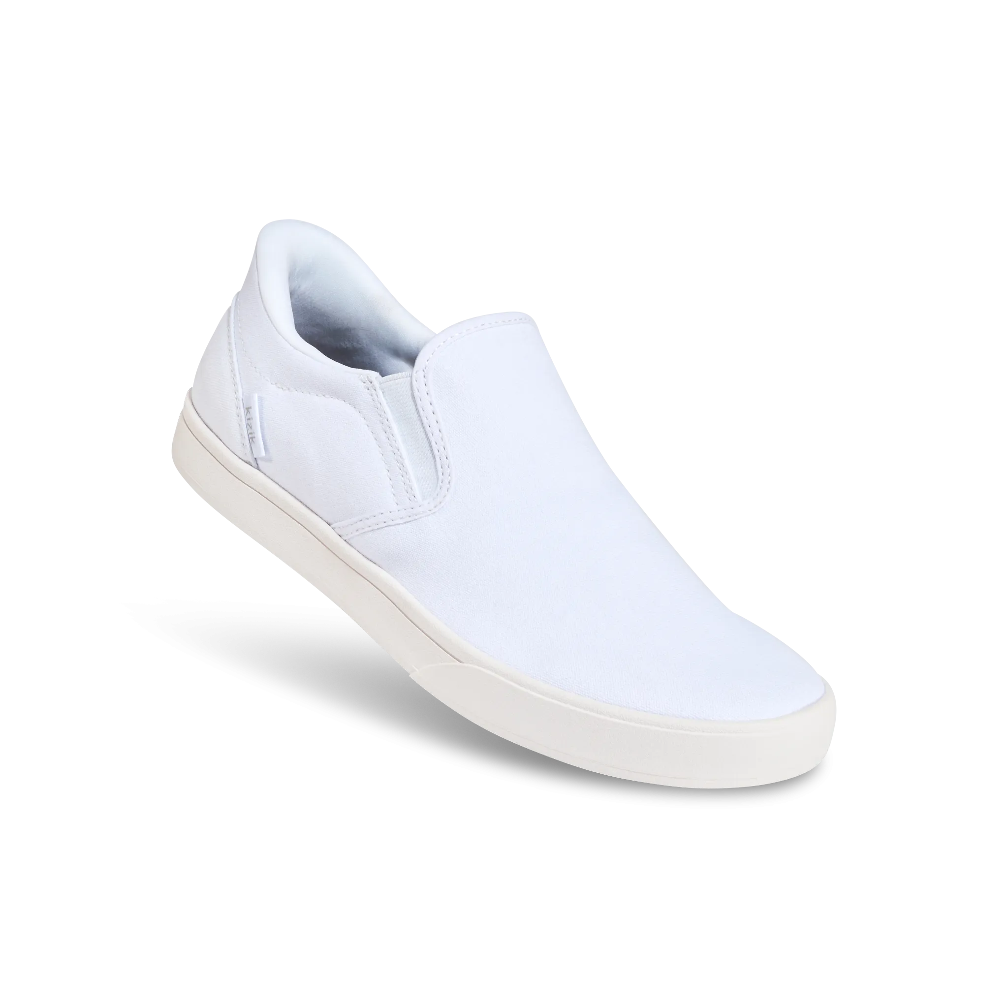 Kizik Venice White Hands Free Slip on