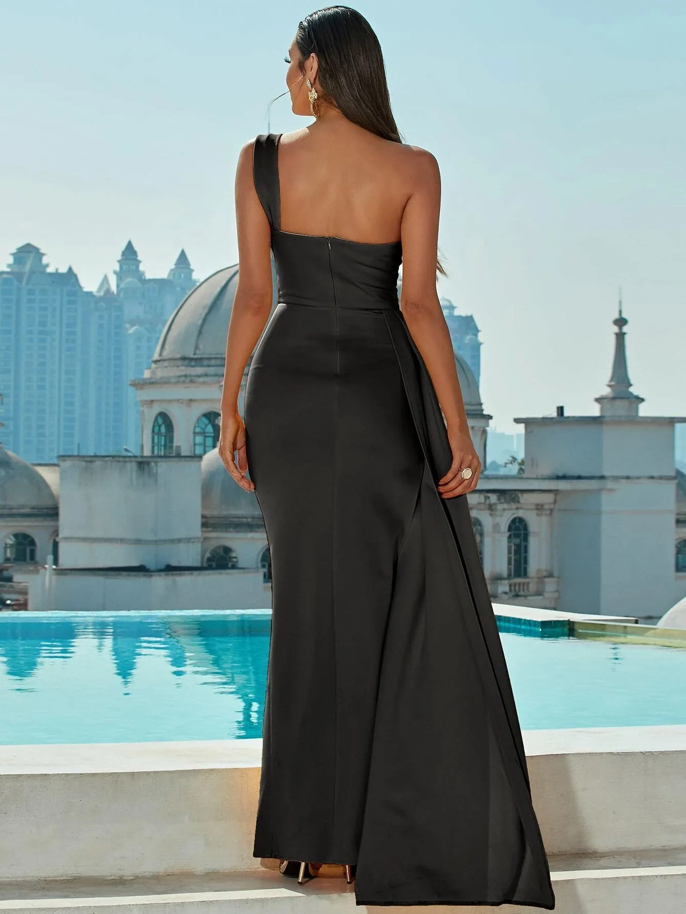 Mia Black Gown