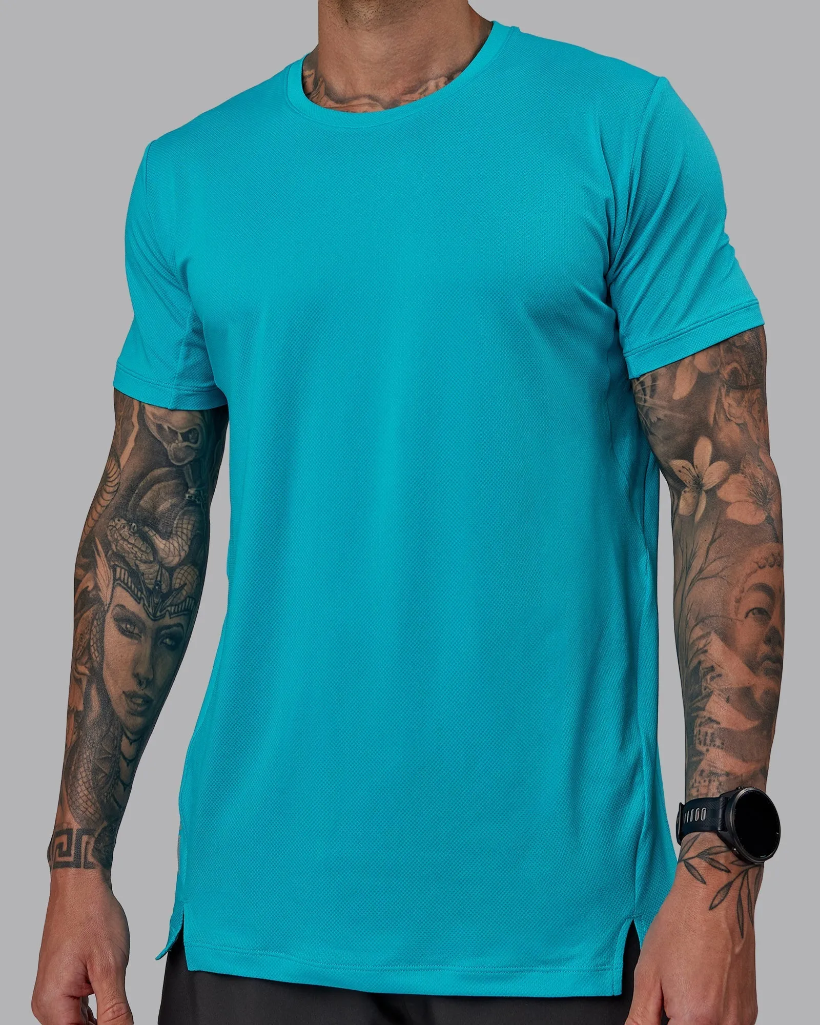 Pace Running Tee - Blue Bird