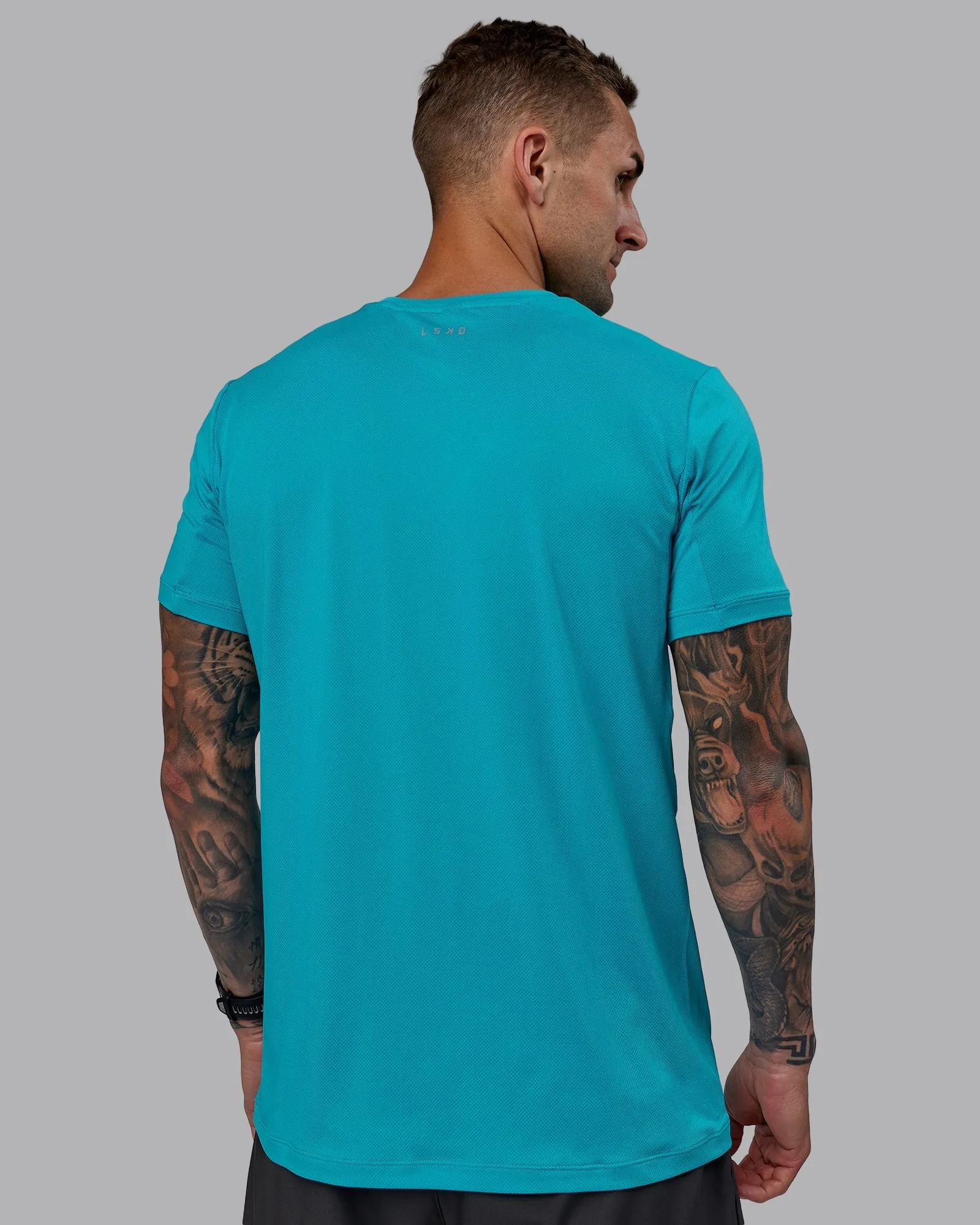 Pace Running Tee - Blue Bird