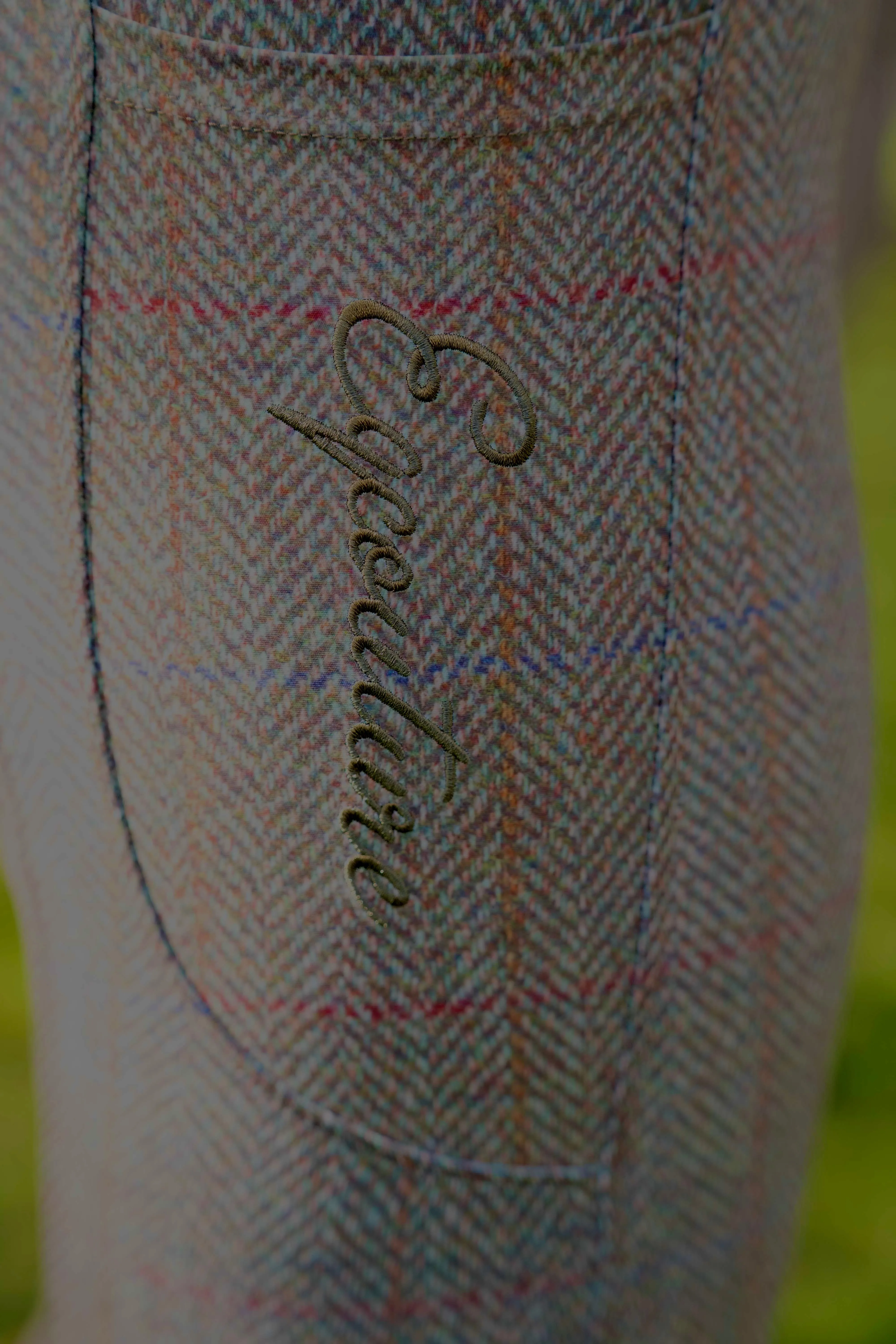 Tweed Riding Breeches (Breggings) - No Grip