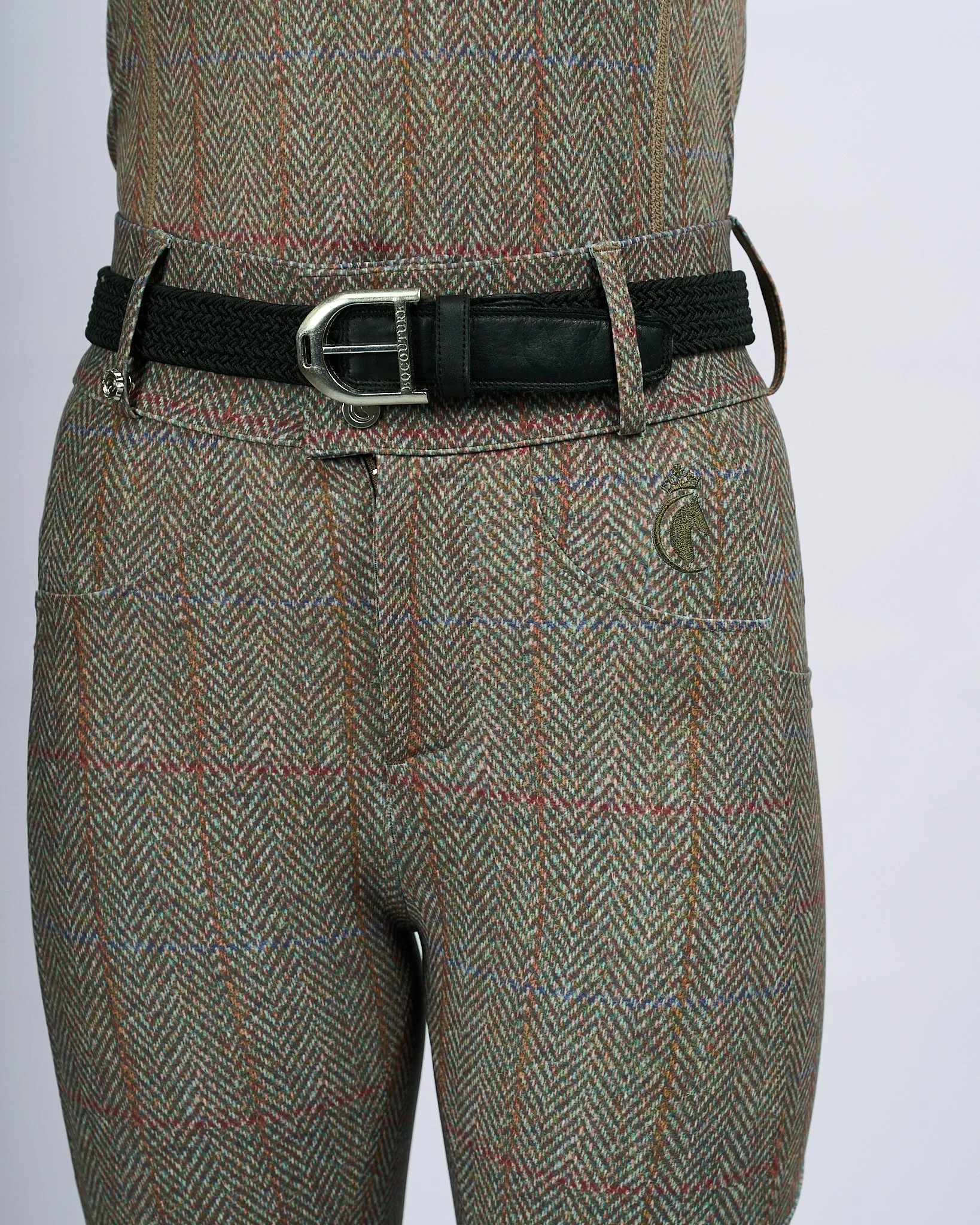 Tweed Riding Breeches (Breggings) - No Grip