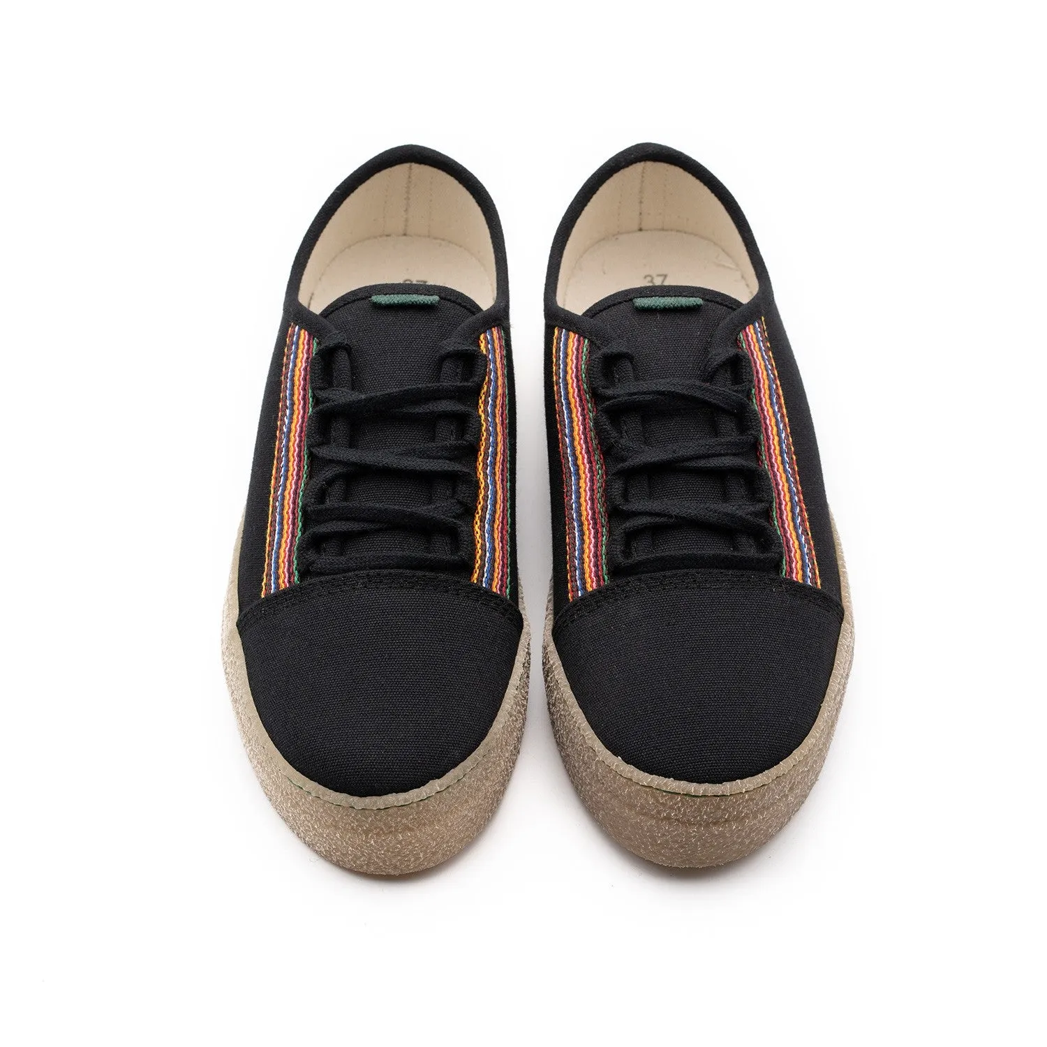 Vegan shoe black shanti CAR002