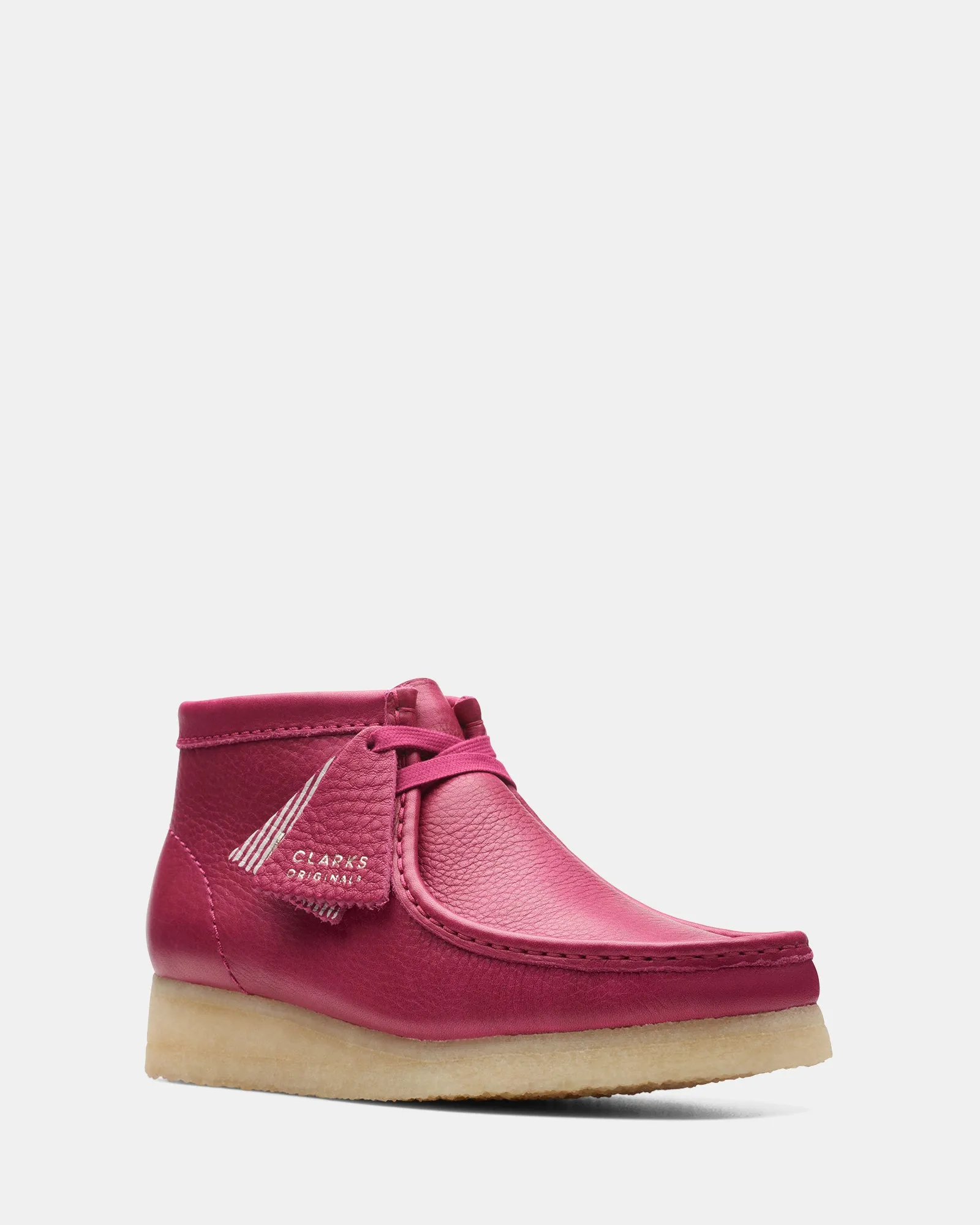 Wallabee Boot. (W) Berry Leather