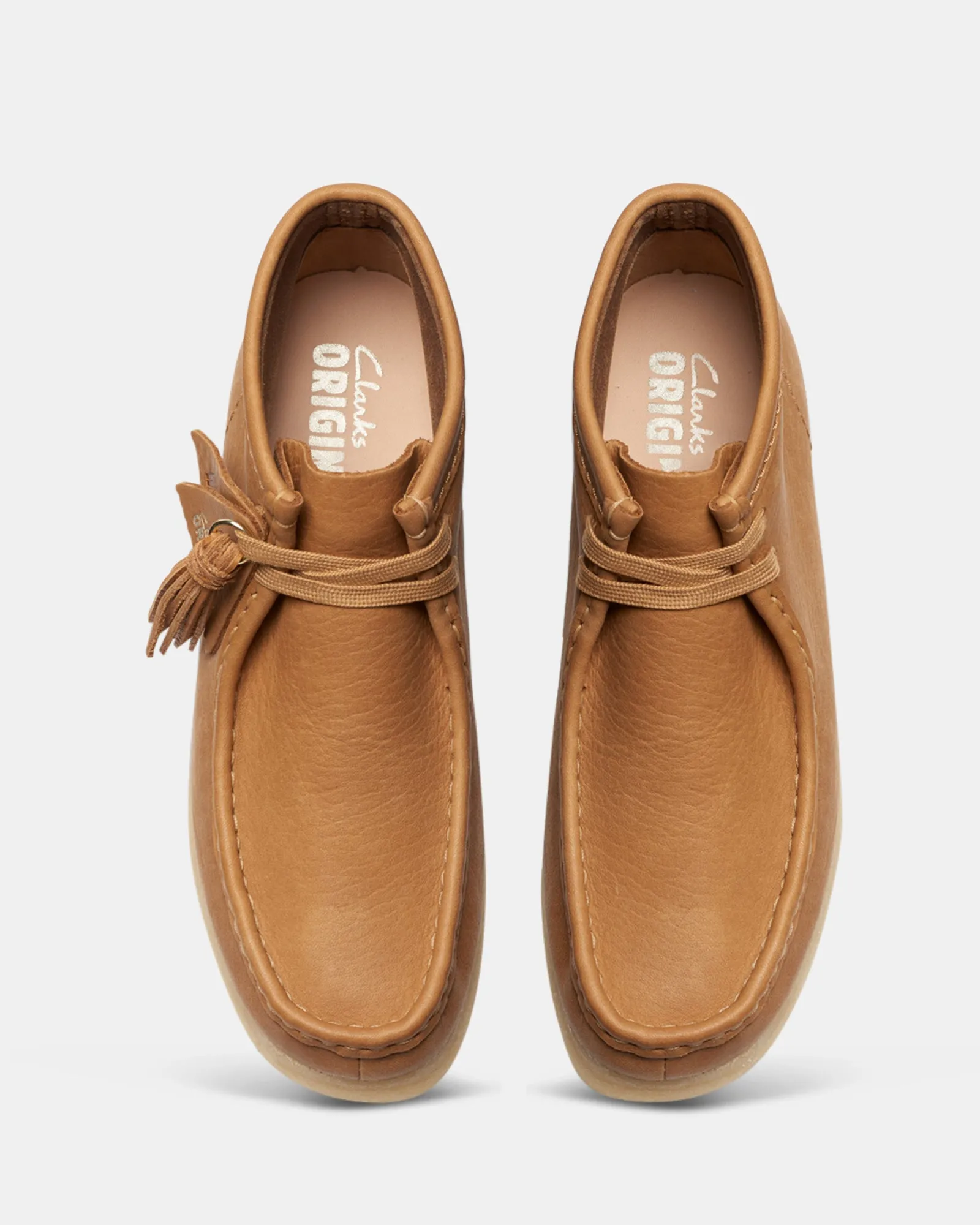 Wallabee Boot. (W) Mid Tan Lea