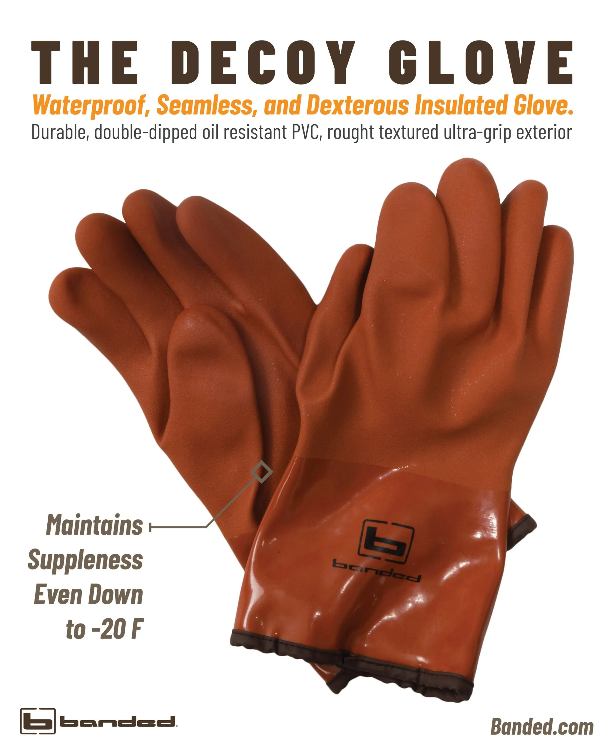 Watertight Dexterity - THE DECOY GLOVE