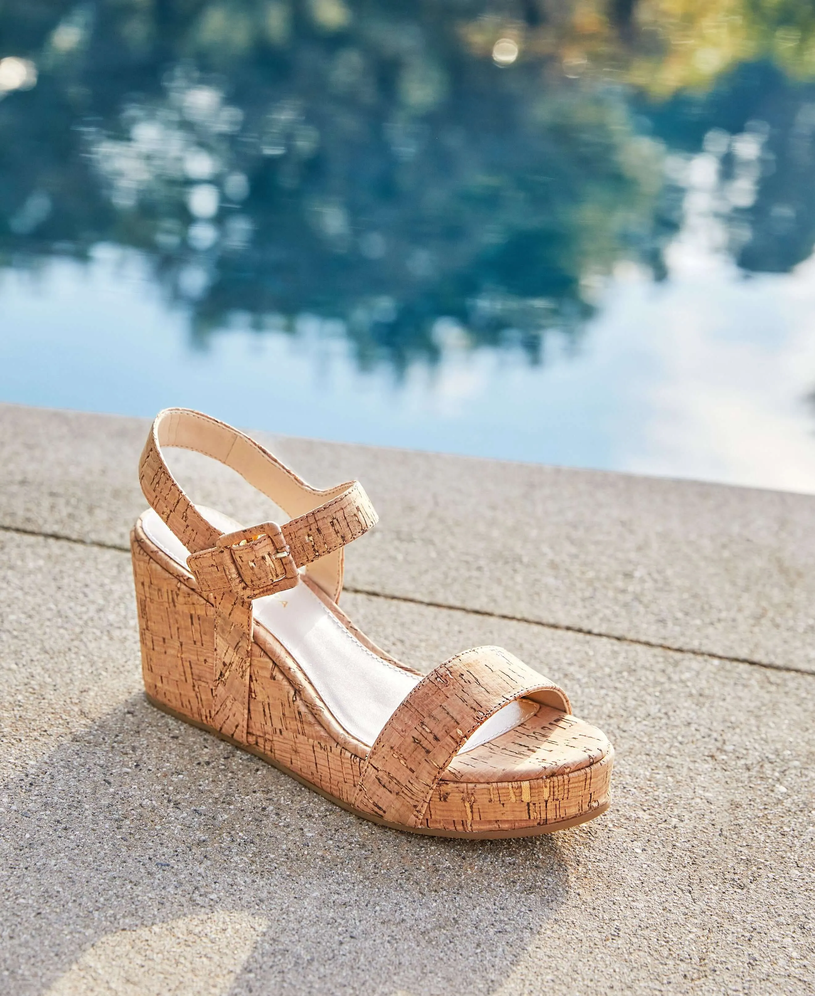 Wiltz Wedge - Natural