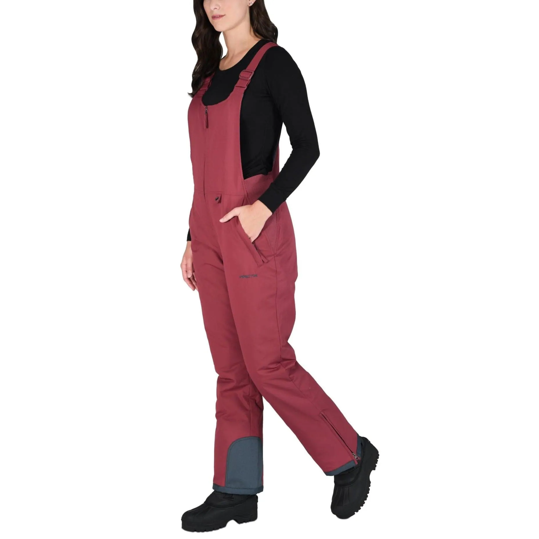 Women's Essential Insulated Bib Overalls - Long Inseam