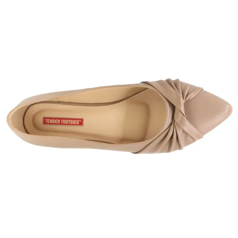 Womens Mary Pointed Flat